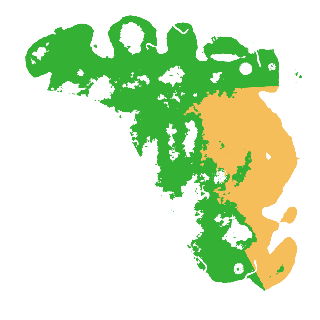 Biome Rust Map: Procedural Map, Size: 4500, Seed: 759868370
