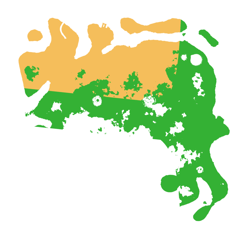 Biome Rust Map: Procedural Map, Size: 3750, Seed: 7596324