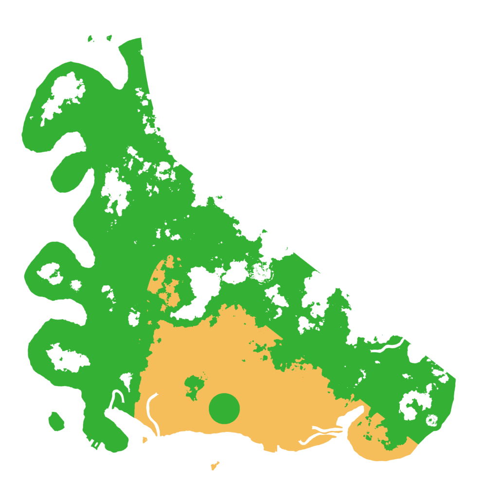 Biome Rust Map: Procedural Map, Size: 4250, Seed: 32069