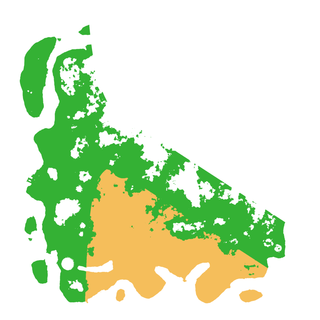 Biome Rust Map: Procedural Map, Size: 4500, Seed: 1999215847