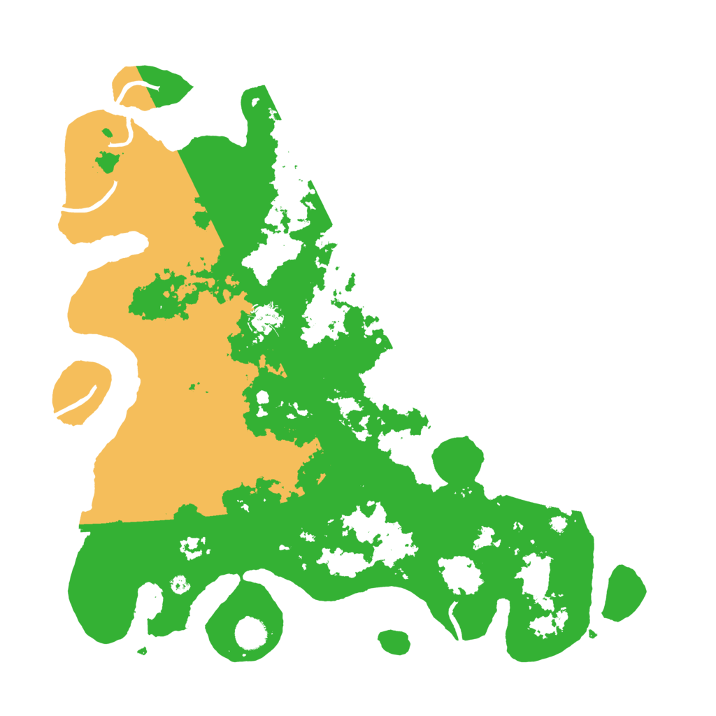 Biome Rust Map: Procedural Map, Size: 4000, Seed: 12528553