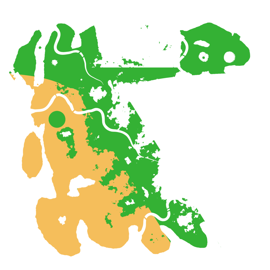 Biome Rust Map: Procedural Map, Size: 4250, Seed: 28934