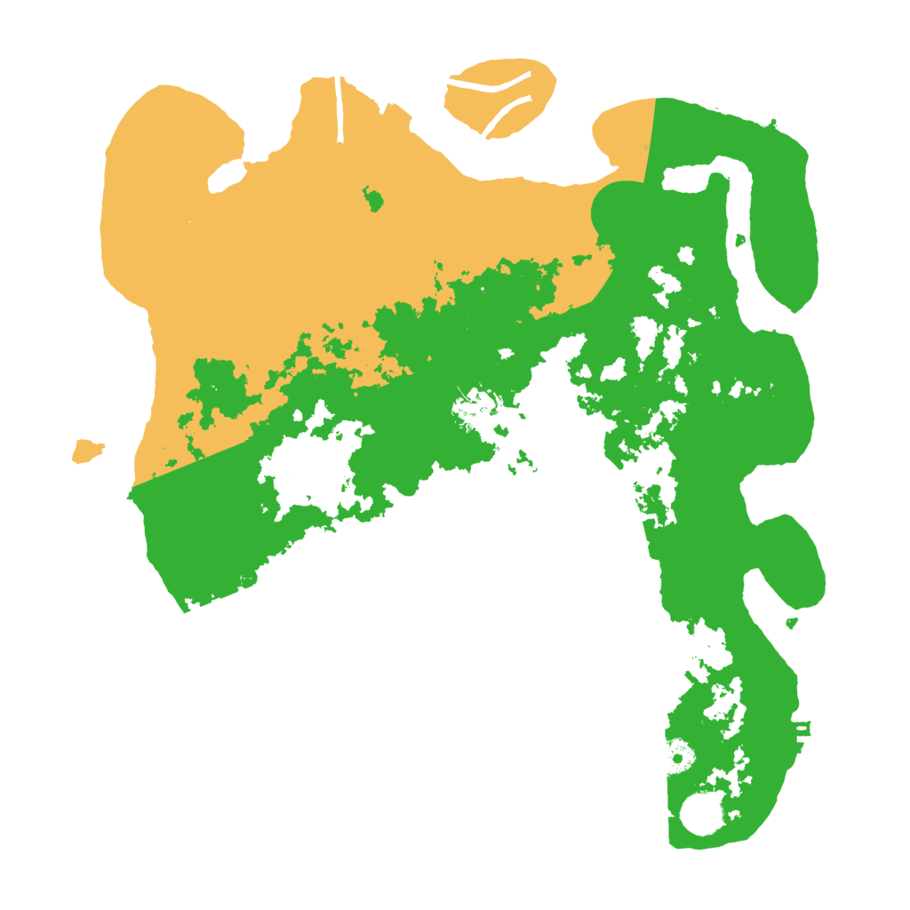 Biome Rust Map: Procedural Map, Size: 3750, Seed: 49141961