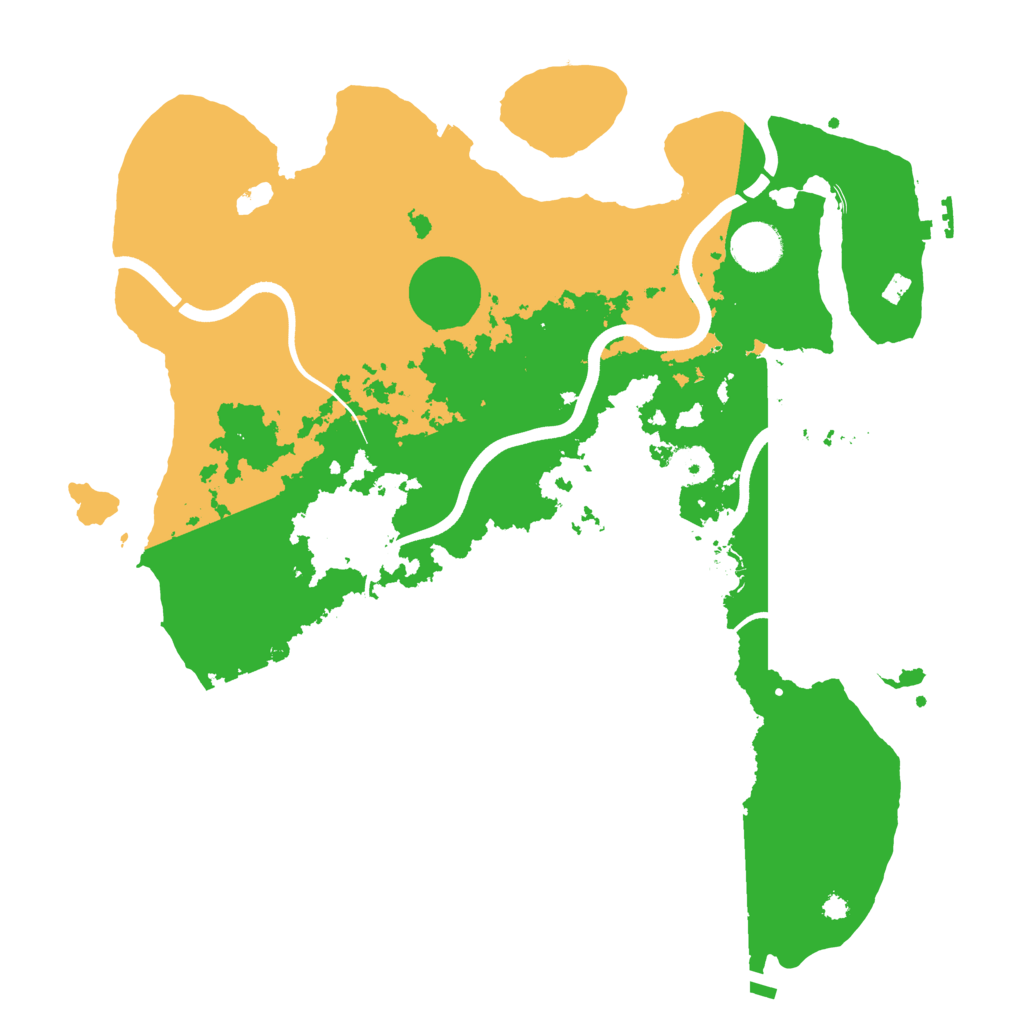 Biome Rust Map: Procedural Map, Size: 3750, Seed: 49141961
