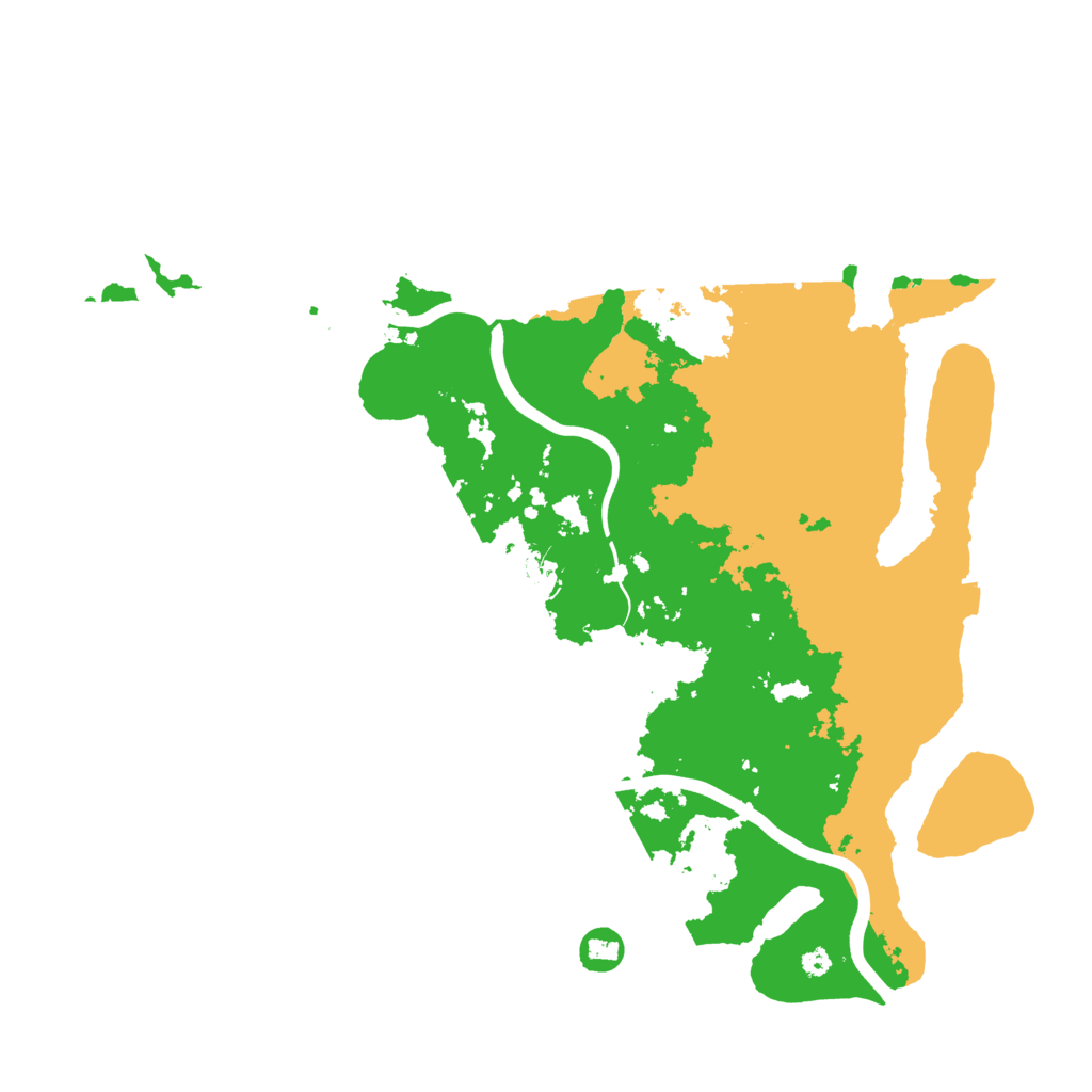 Biome Rust Map: Procedural Map, Size: 3905, Seed: 4674