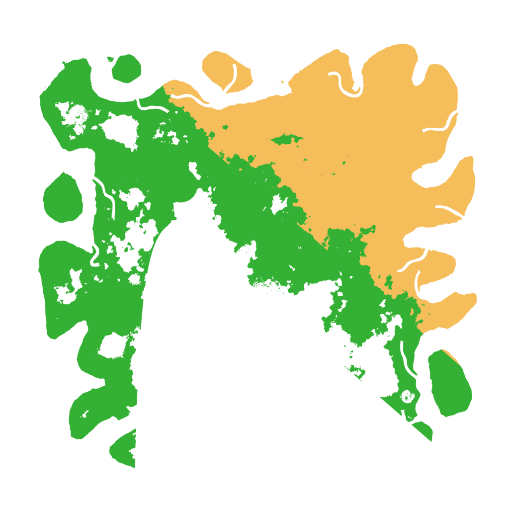 Biome Rust Map: Procedural Map, Size: 4050, Seed: 785162063