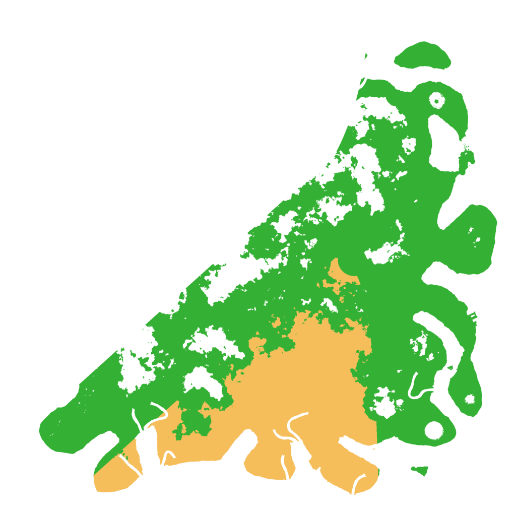 Biome Rust Map: Procedural Map, Size: 5000, Seed: 2017587523