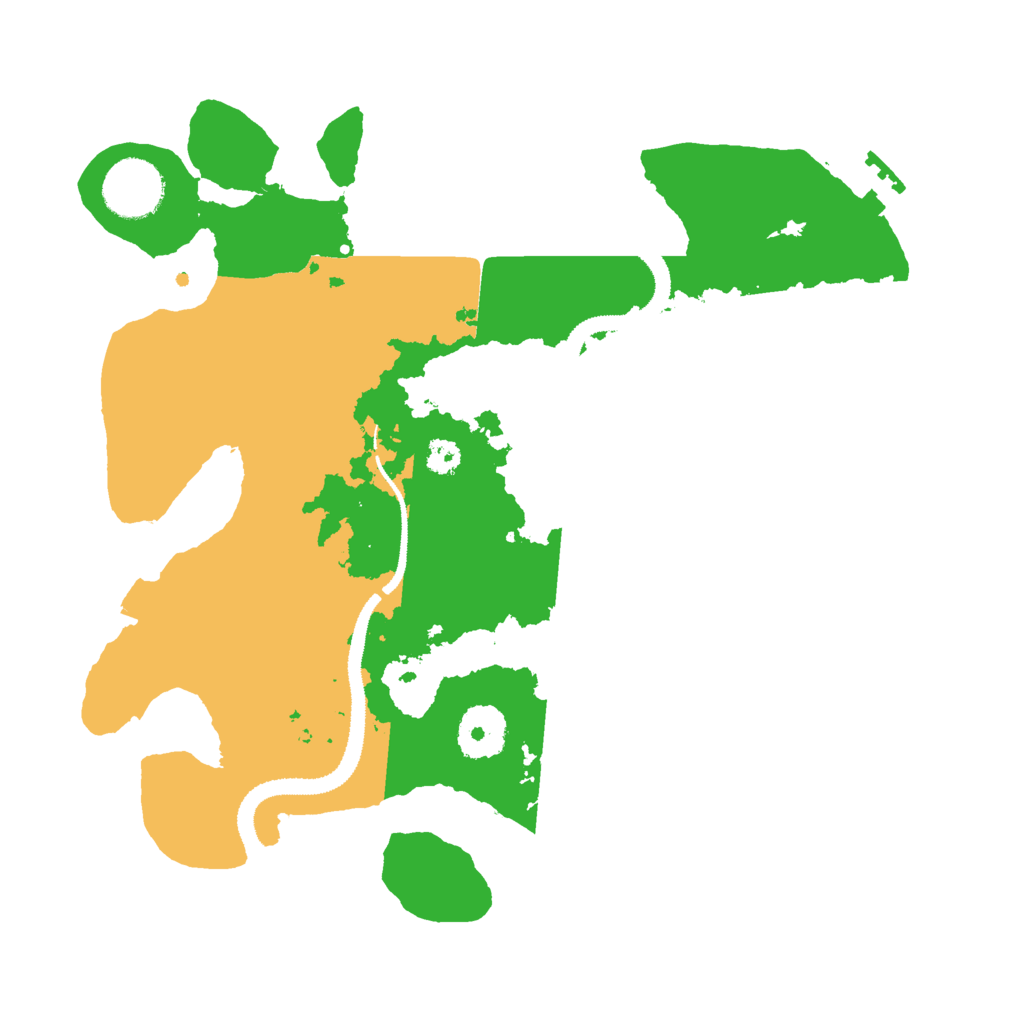 Biome Rust Map: Procedural Map, Size: 3000, Seed: 1733256325