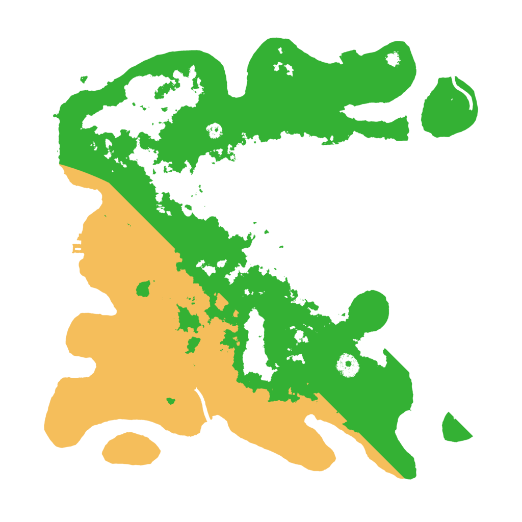 Biome Rust Map: Procedural Map, Size: 3500, Seed: 725443123