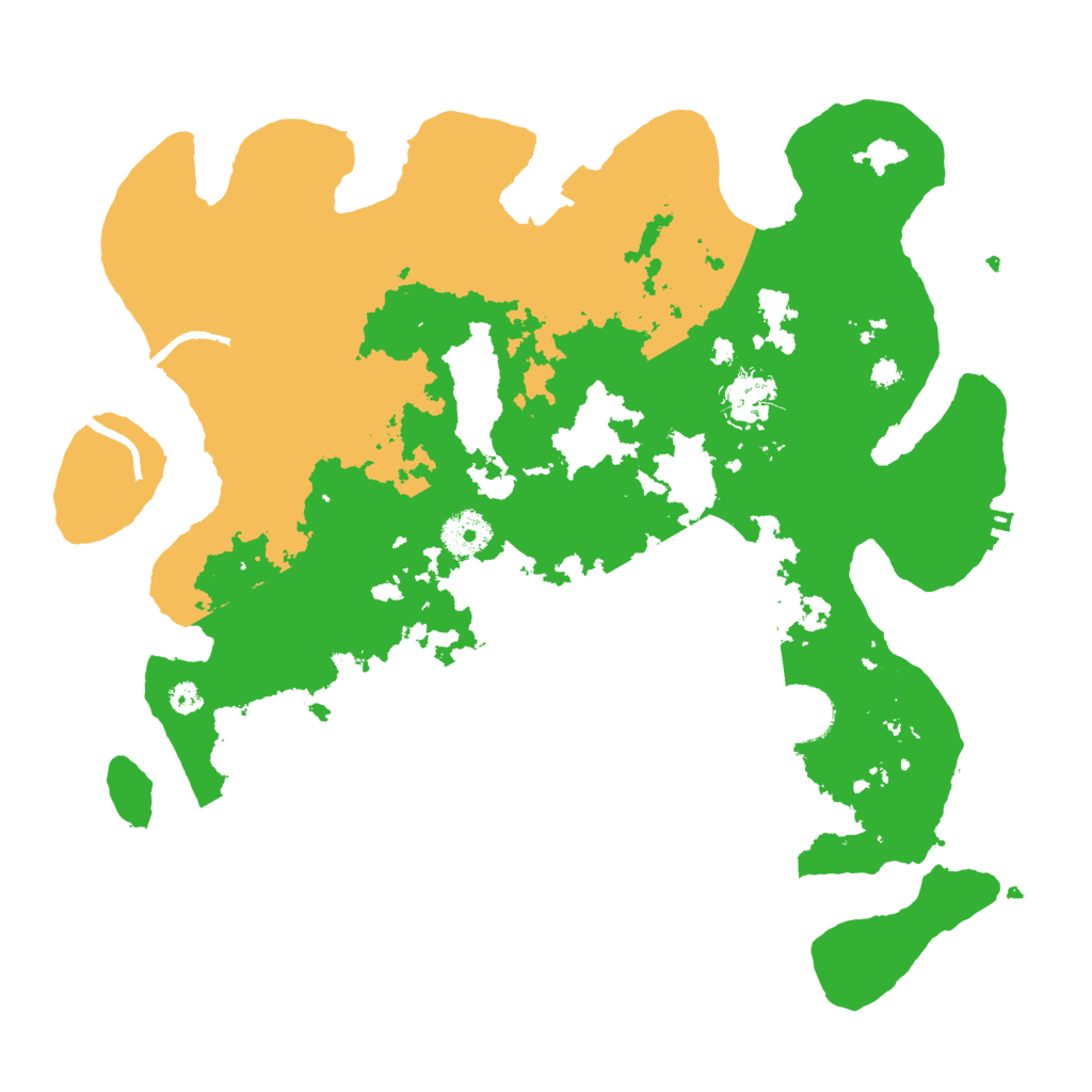 Biome Rust Map: Procedural Map, Size: 3500, Seed: 1168379390