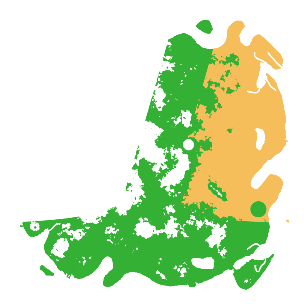 Biome Rust Map: Procedural Map, Size: 5000, Seed: 1060627836