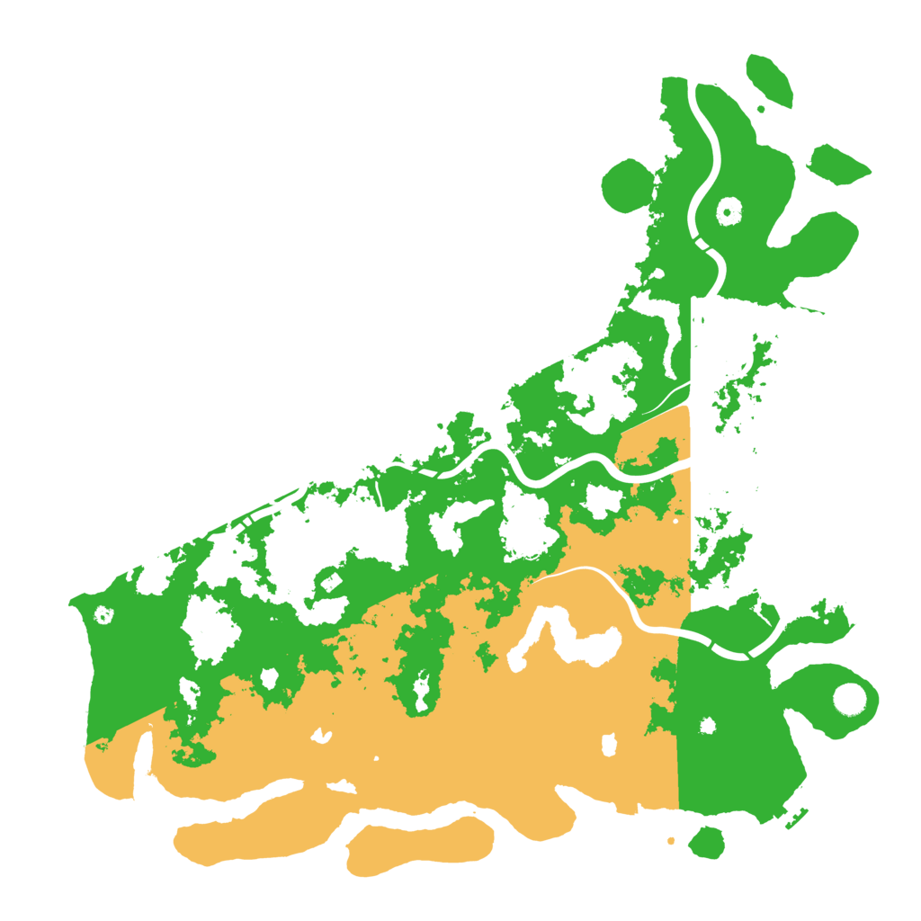 Biome Rust Map: Procedural Map, Size: 5000, Seed: 63603526