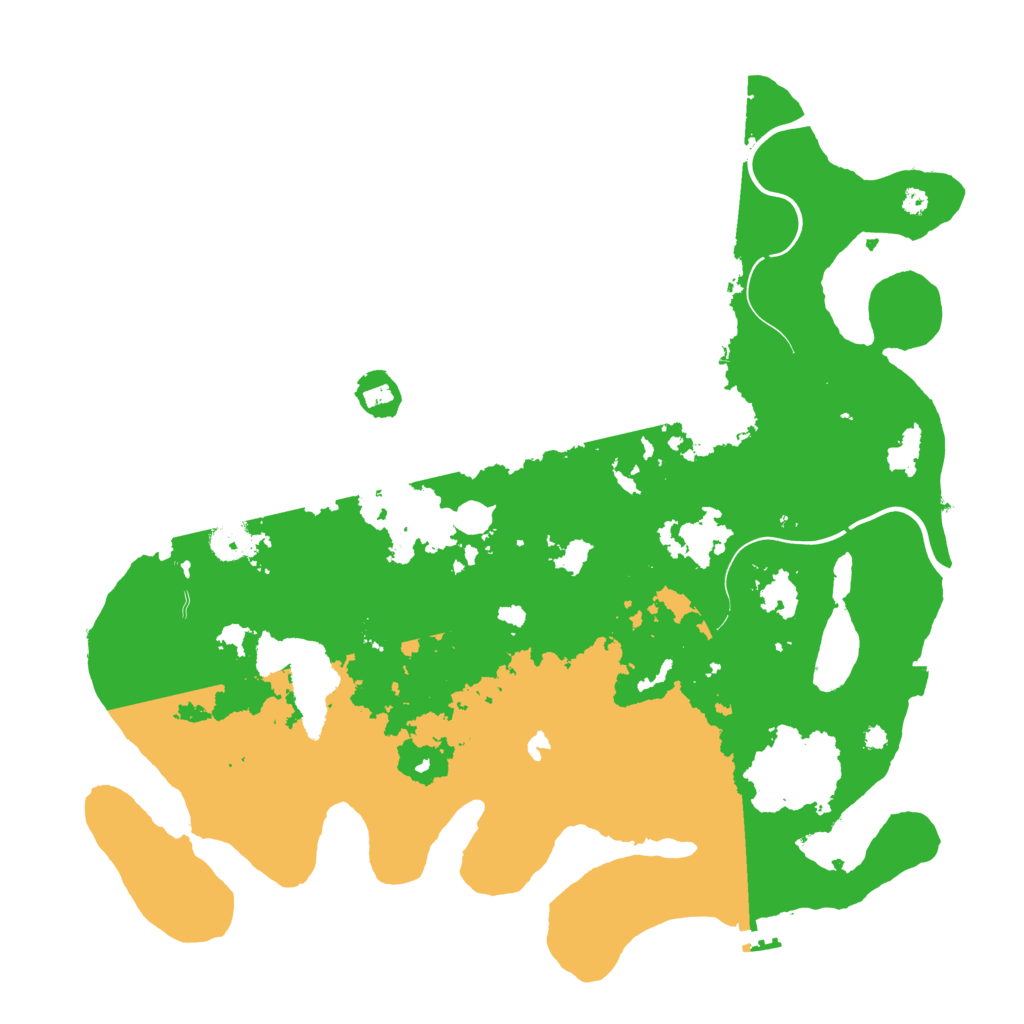 Biome Rust Map: Procedural Map, Size: 4000, Seed: 937793771