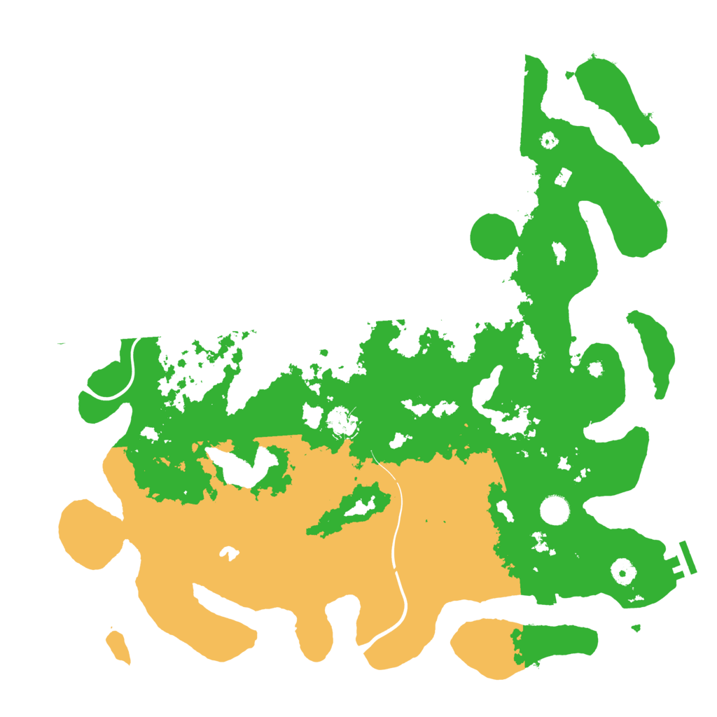 Biome Rust Map: Procedural Map, Size: 4250, Seed: 858