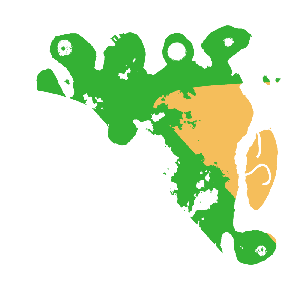 Biome Rust Map: Procedural Map, Size: 3000, Seed: 911470957
