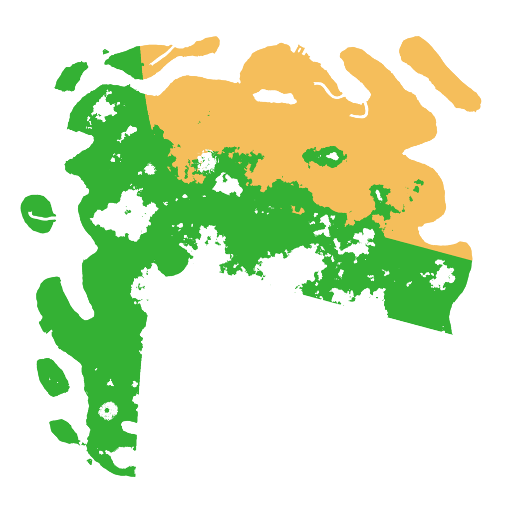 Biome Rust Map: Procedural Map, Size: 4250, Seed: 18802