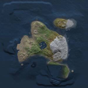 Thumbnail Rust Map: Procedural Map, Size: 1750, Seed: 1433554125, 4 Monuments
