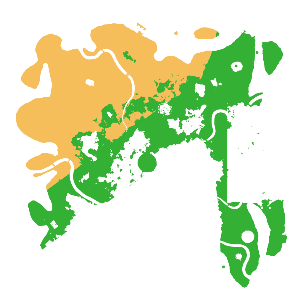 Biome Rust Map: Procedural Map, Size: 4250, Seed: 1490522193