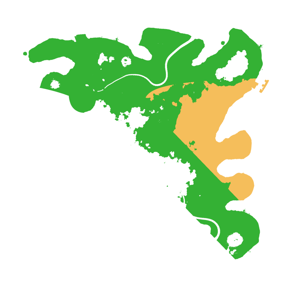 Biome Rust Map: Procedural Map, Size: 3000, Seed: 1381226145