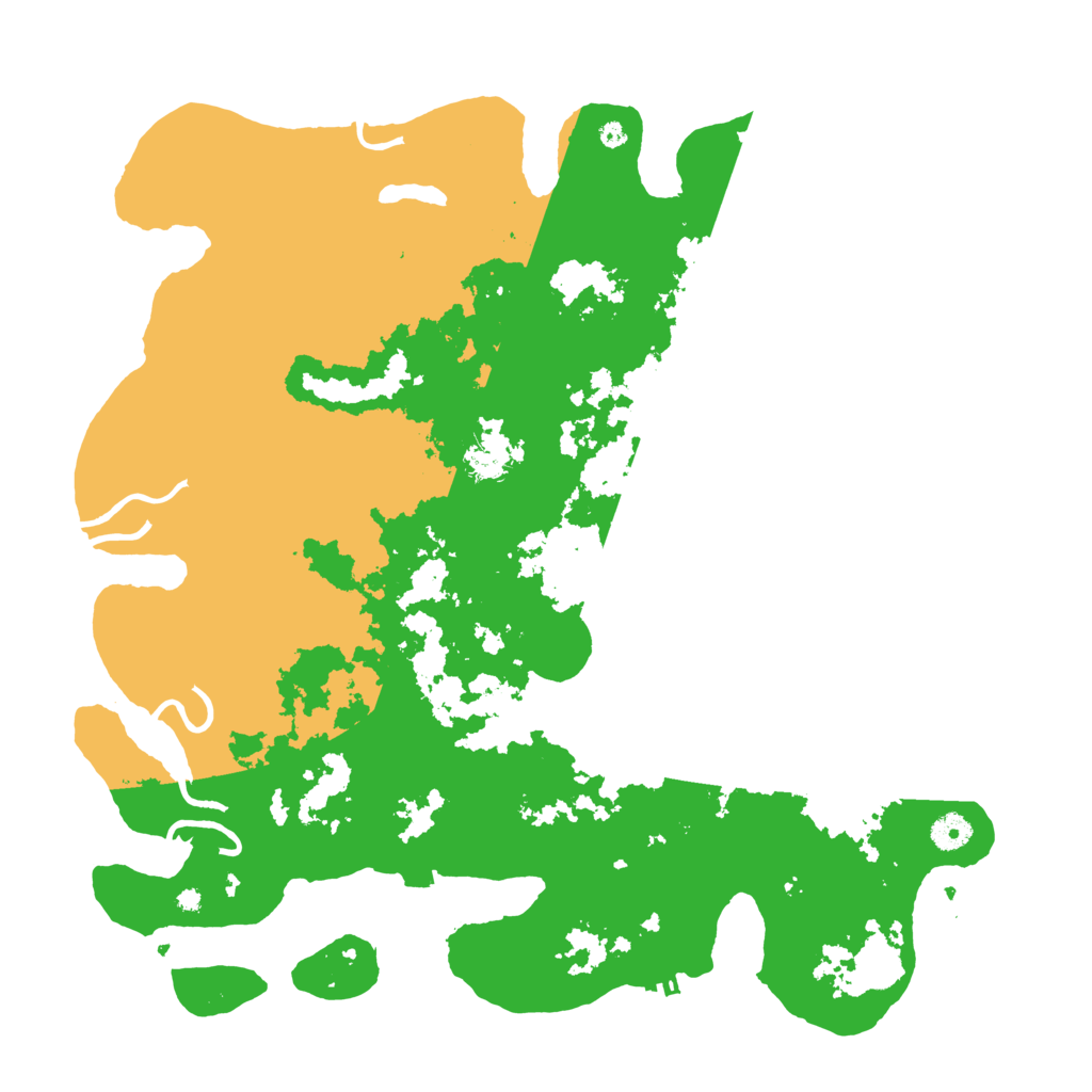 Biome Rust Map: Procedural Map, Size: 4300, Seed: 7923