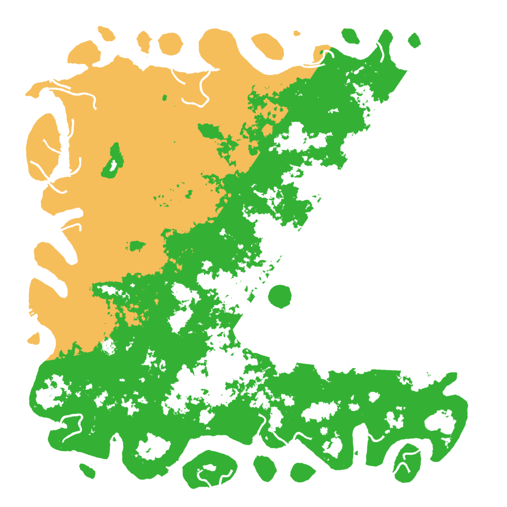 Biome Rust Map: Procedural Map, Size: 6000, Seed: 403698036