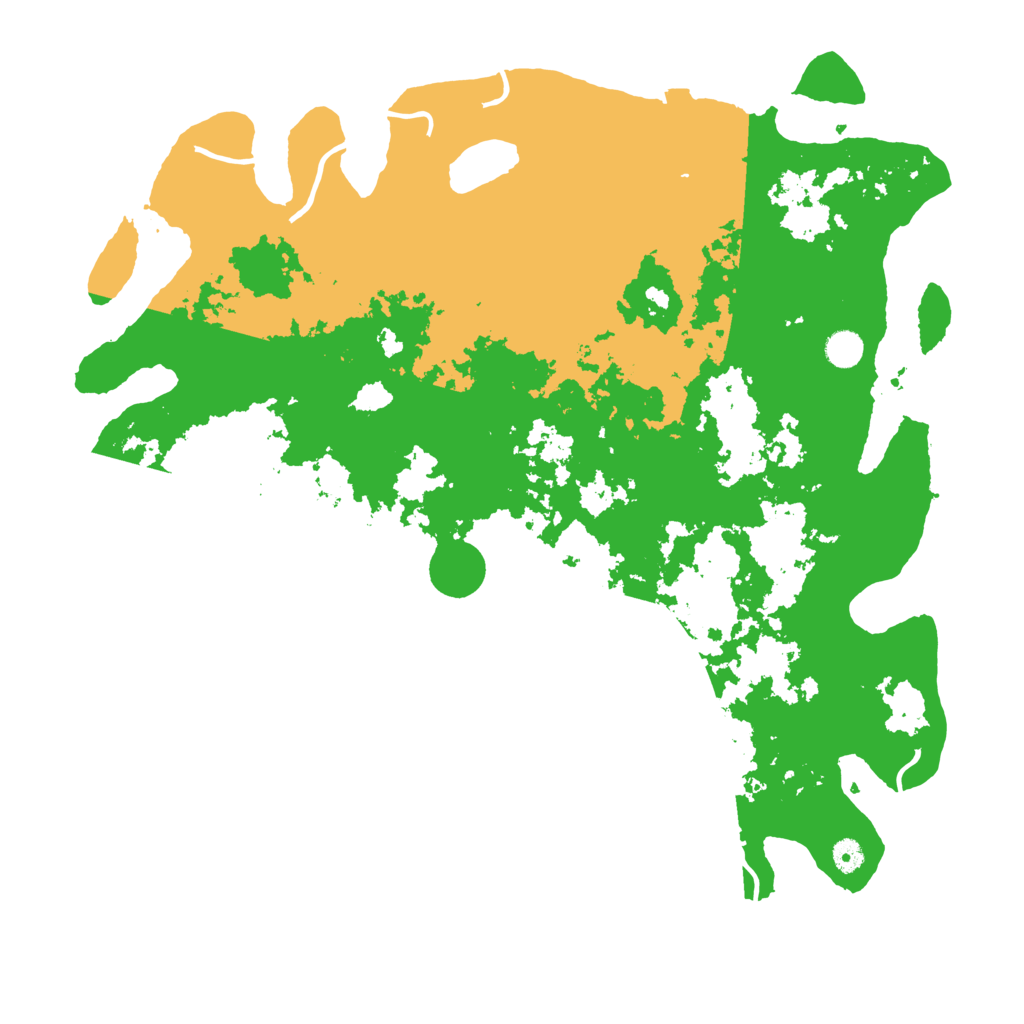 Biome Rust Map: Procedural Map, Size: 4800, Seed: 507645075