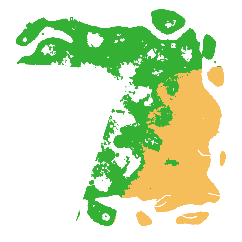 Biome Rust Map: Procedural Map, Size: 4720, Seed: 10061975