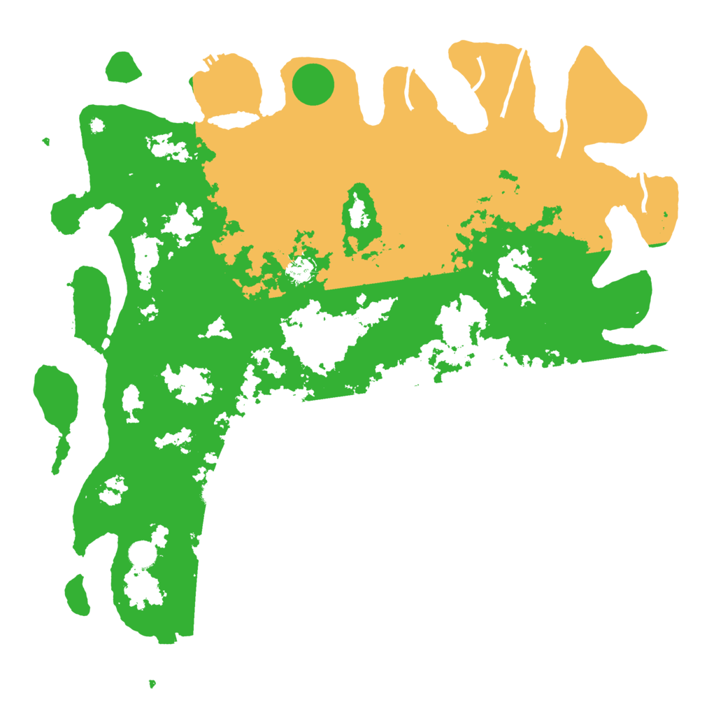 Biome Rust Map: Procedural Map, Size: 4500, Seed: 666137