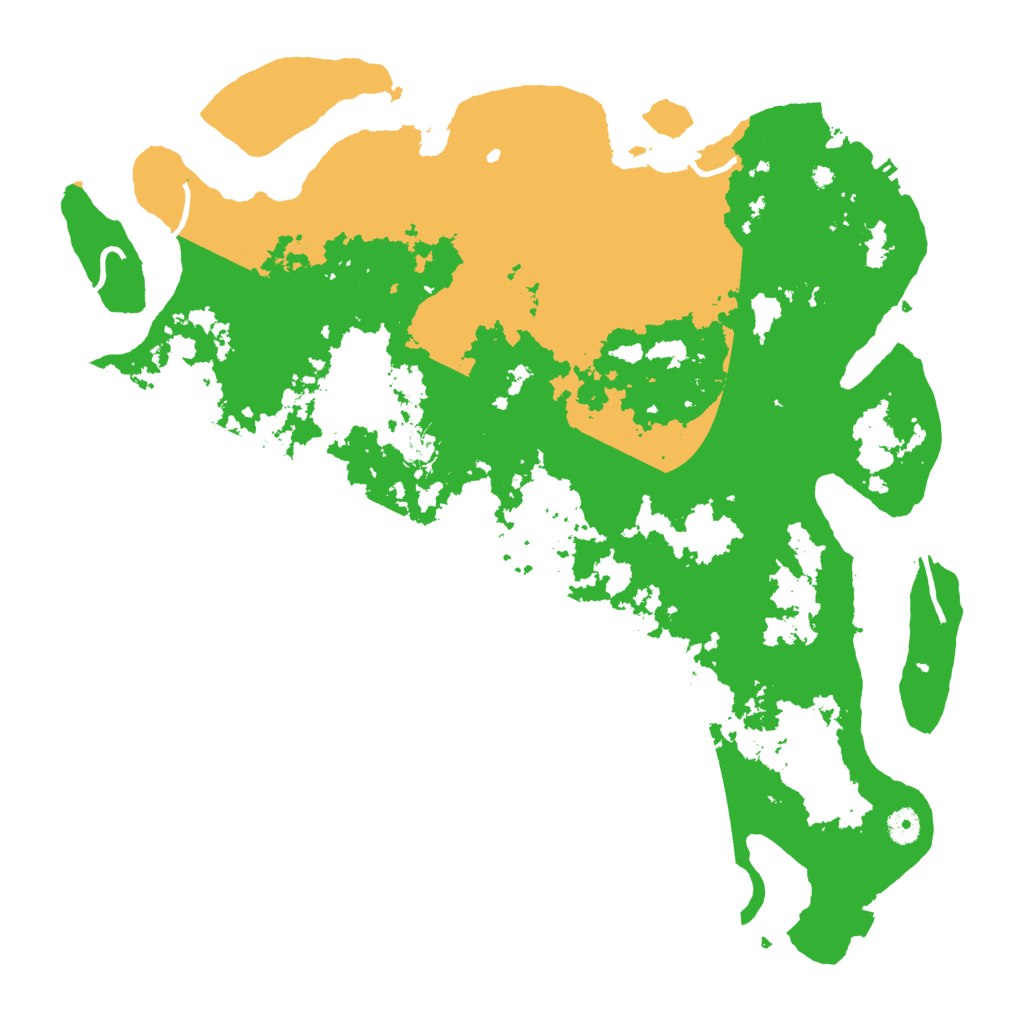 Biome Rust Map: Procedural Map, Size: 4500, Seed: 1297546176