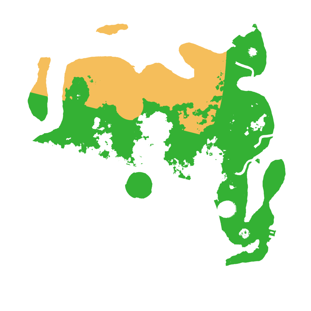 Biome Rust Map: Procedural Map, Size: 3250, Seed: 1071752402