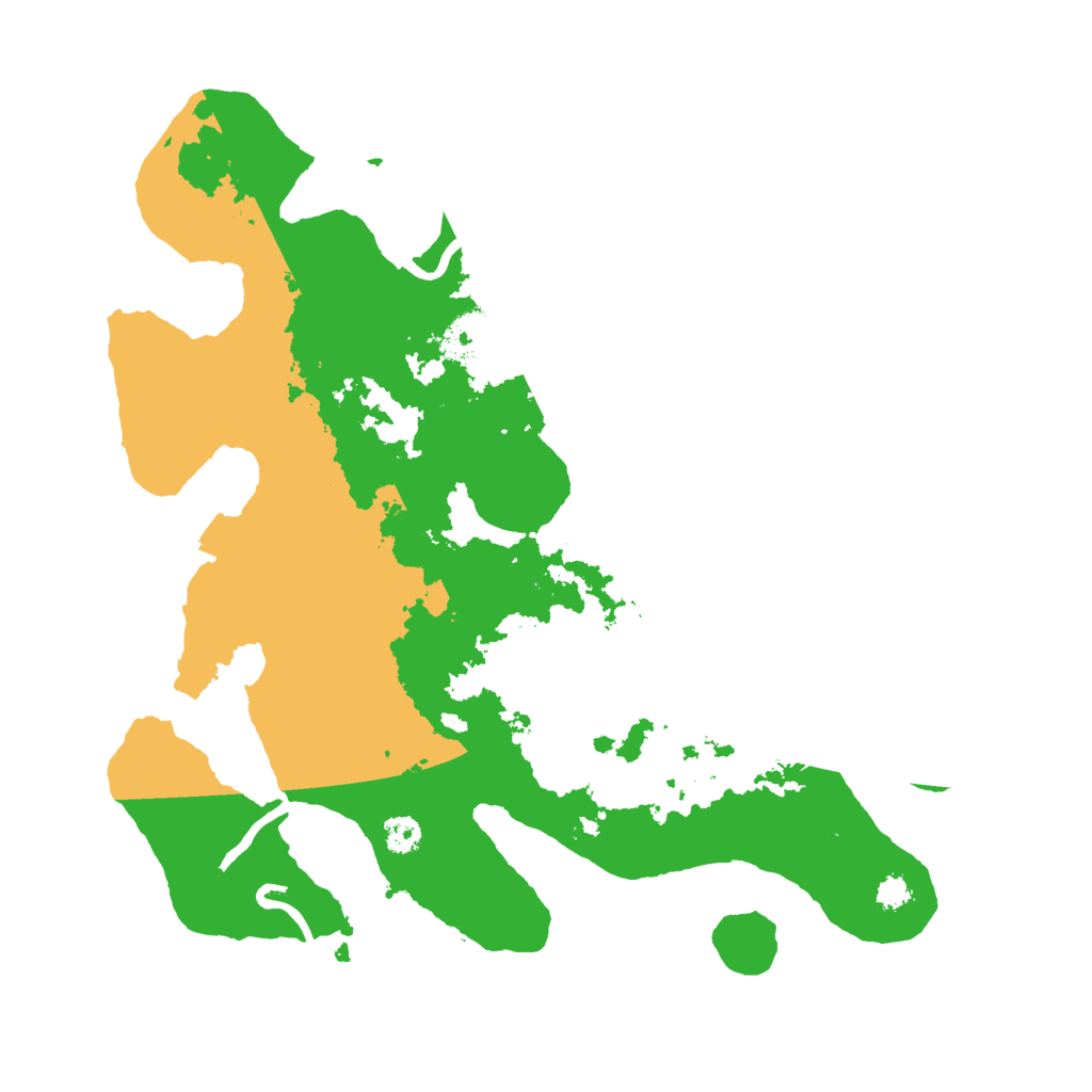 Biome Rust Map: Procedural Map, Size: 3000, Seed: 17600