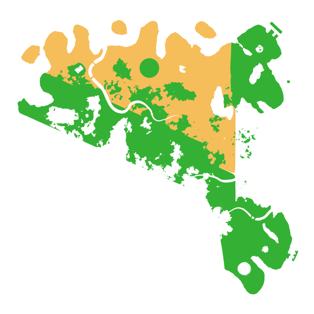 Biome Rust Map: Procedural Map, Size: 4250, Seed: 1978784376
