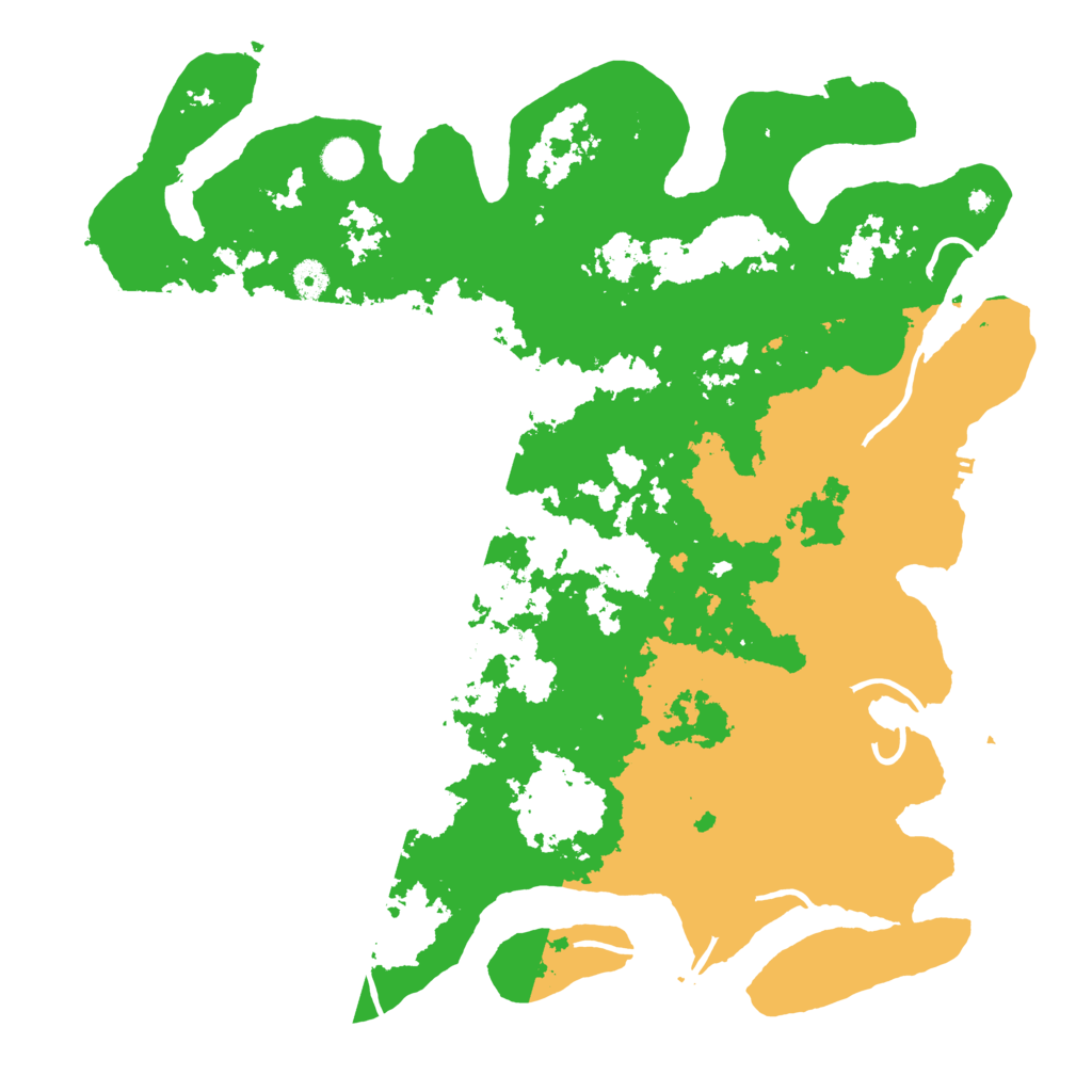 Biome Rust Map: Procedural Map, Size: 4500, Seed: 913716165