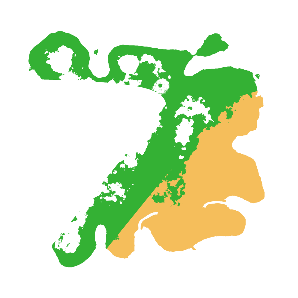 Biome Rust Map: Procedural Map, Size: 3000, Seed: 4021678