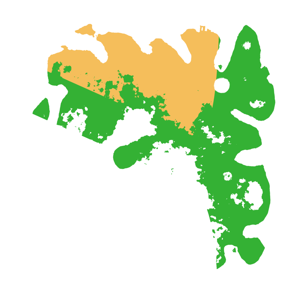 Biome Rust Map: Procedural Map, Size: 3500, Seed: 1396301112