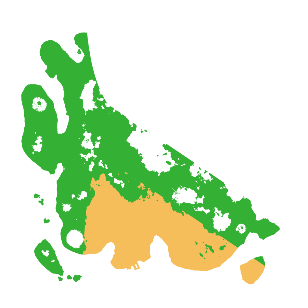 Biome Rust Map: Procedural Map, Size: 3250, Seed: 960045487