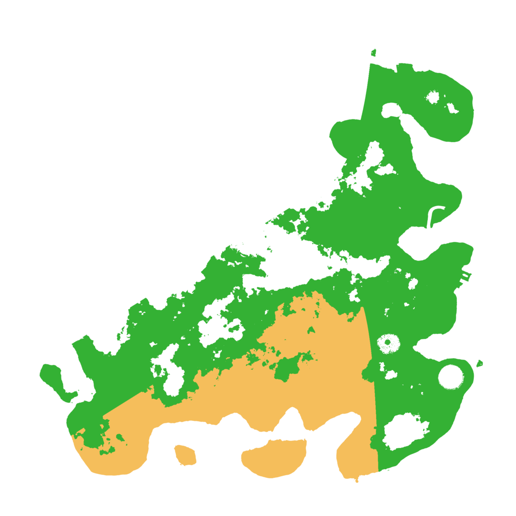 Biome Rust Map: Procedural Map, Size: 3700, Seed: 1547994968