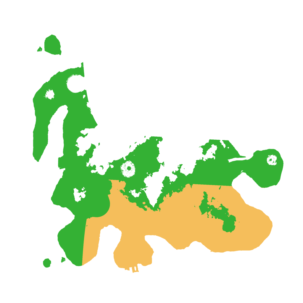 Biome Rust Map: Procedural Map, Size: 3000, Seed: 1491615561