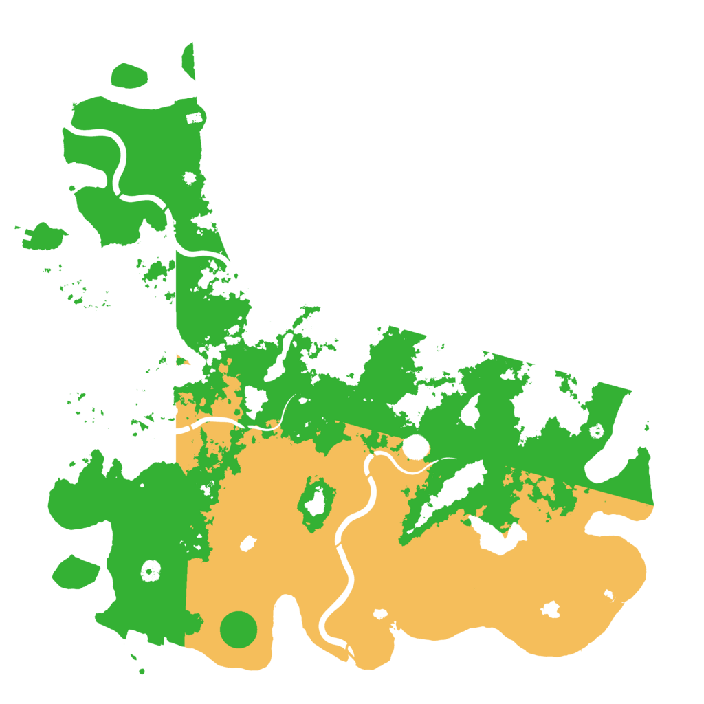 Biome Rust Map: Procedural Map, Size: 5000, Seed: 1069644609