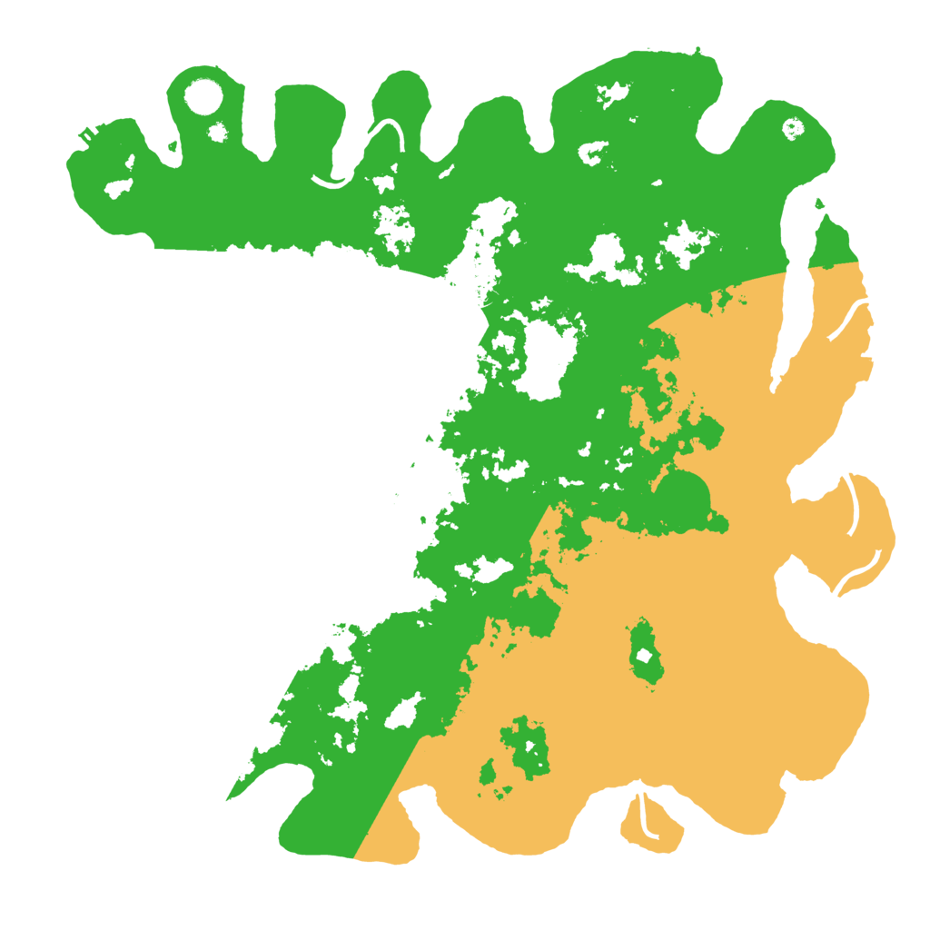 Biome Rust Map: Procedural Map, Size: 4500, Seed: 309979547