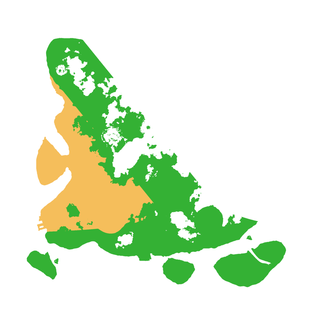 Biome Rust Map: Procedural Map, Size: 3050, Seed: 699910320