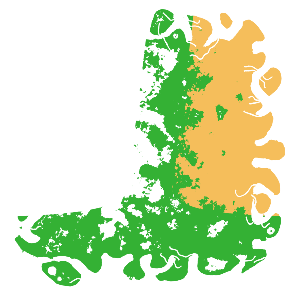 Biome Rust Map: Procedural Map, Size: 6000, Seed: 11092023
