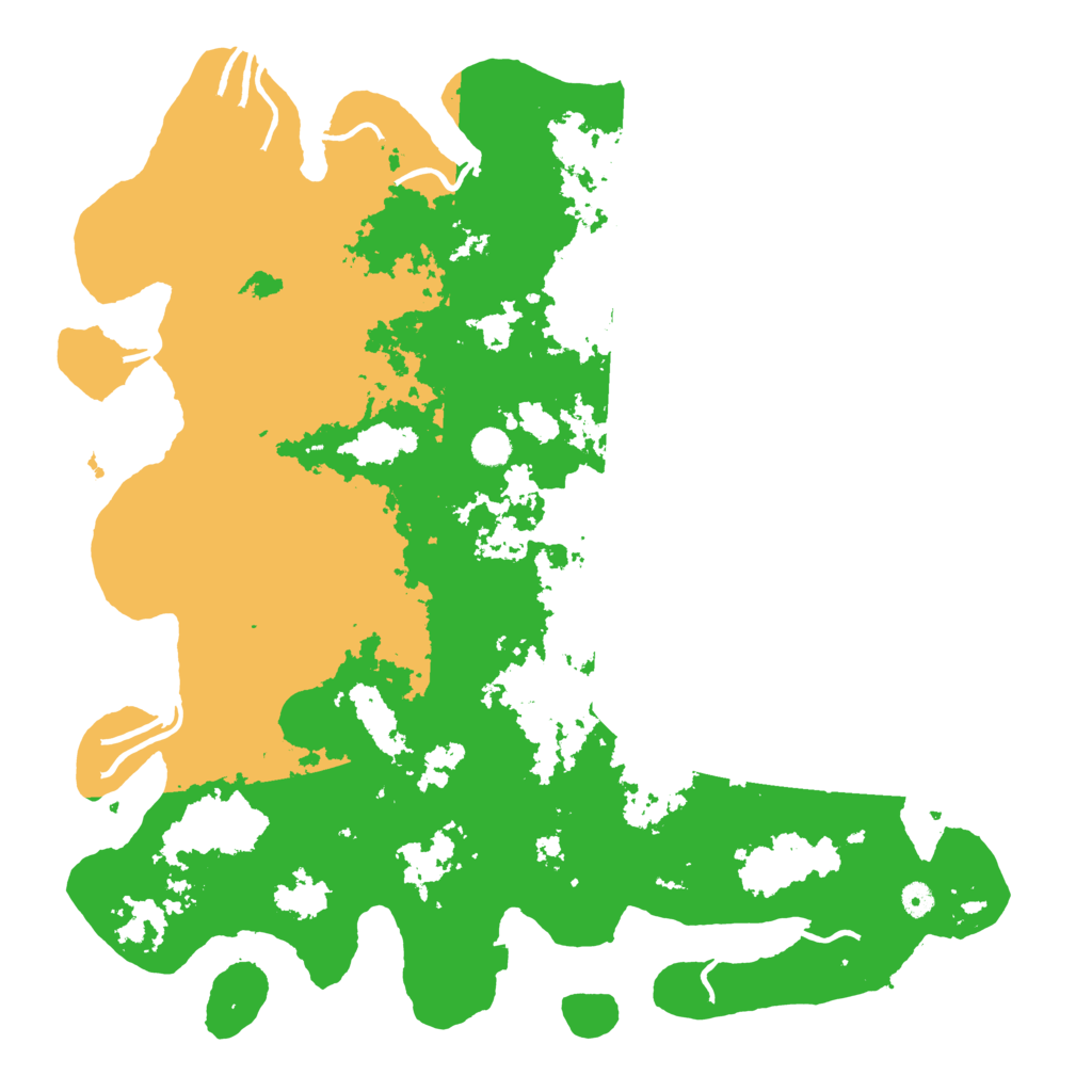 Biome Rust Map: Procedural Map, Size: 5000, Seed: 41279