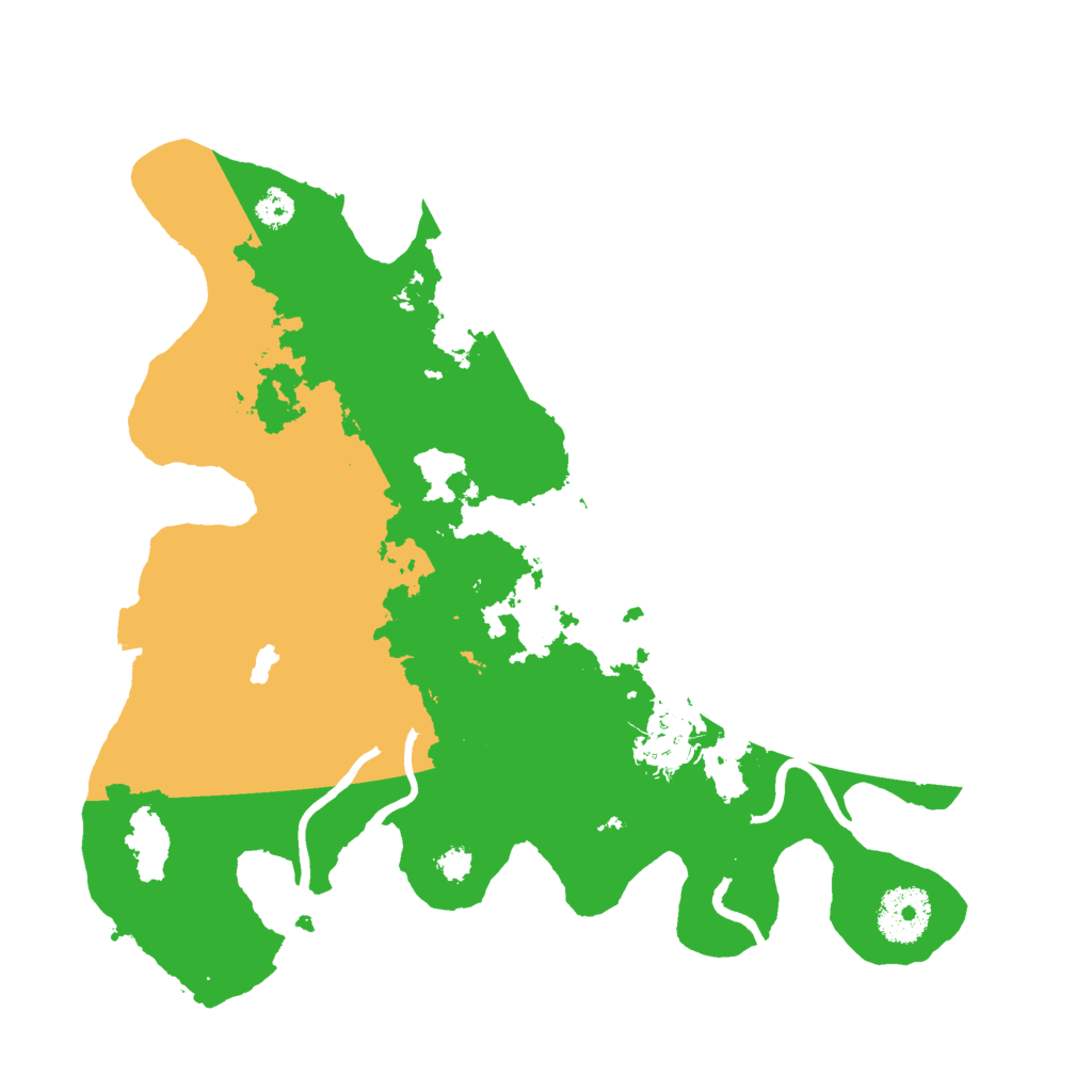 Biome Rust Map: Procedural Map, Size: 3000, Seed: 55996483