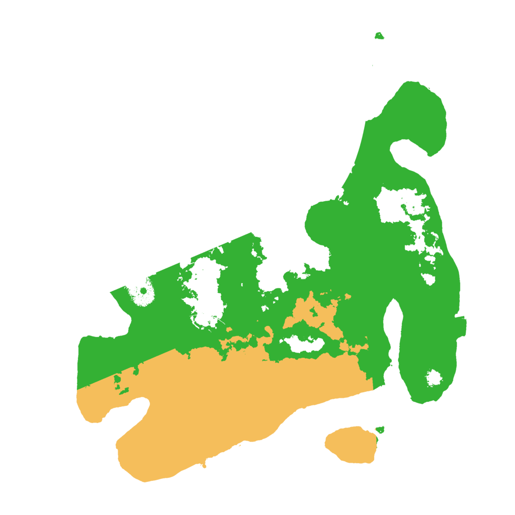 Biome Rust Map: Procedural Map, Size: 3000, Seed: 3379675