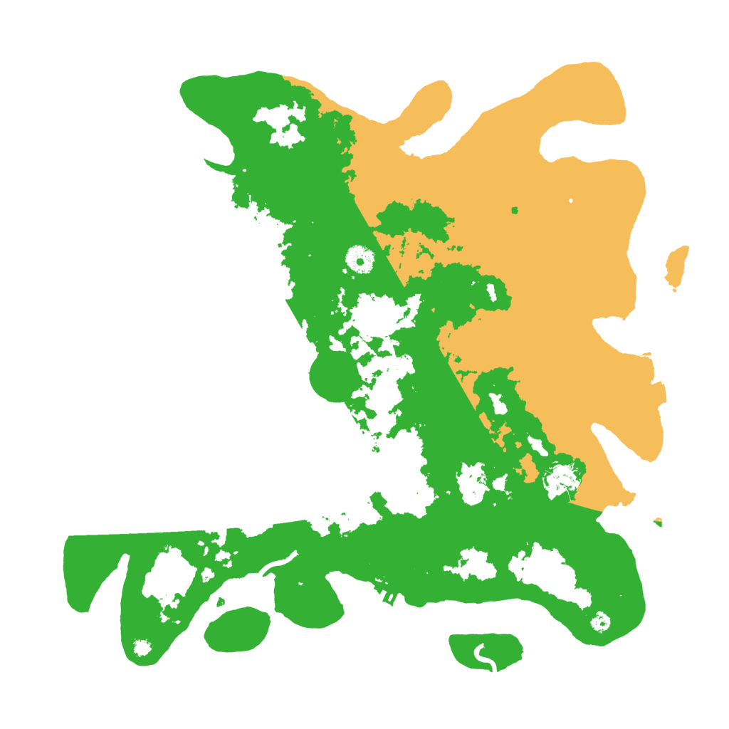 Biome Rust Map: Procedural Map, Size: 3900, Seed: 81227847