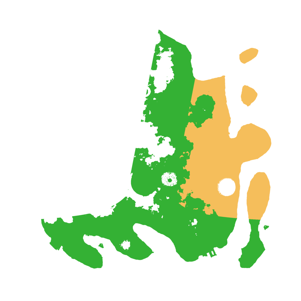 Biome Rust Map: Procedural Map, Size: 3000, Seed: 64174