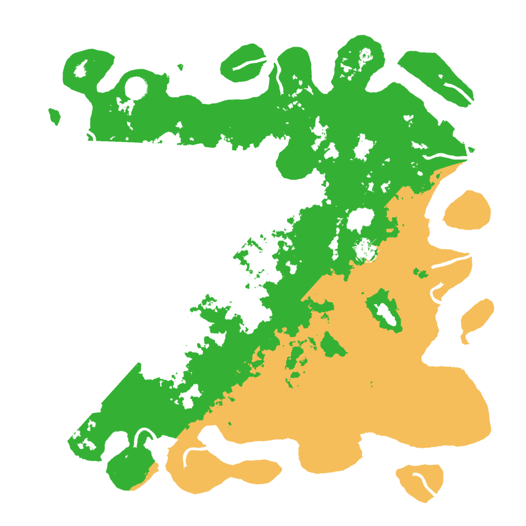 Biome Rust Map: Procedural Map, Size: 4096, Seed: 1234567