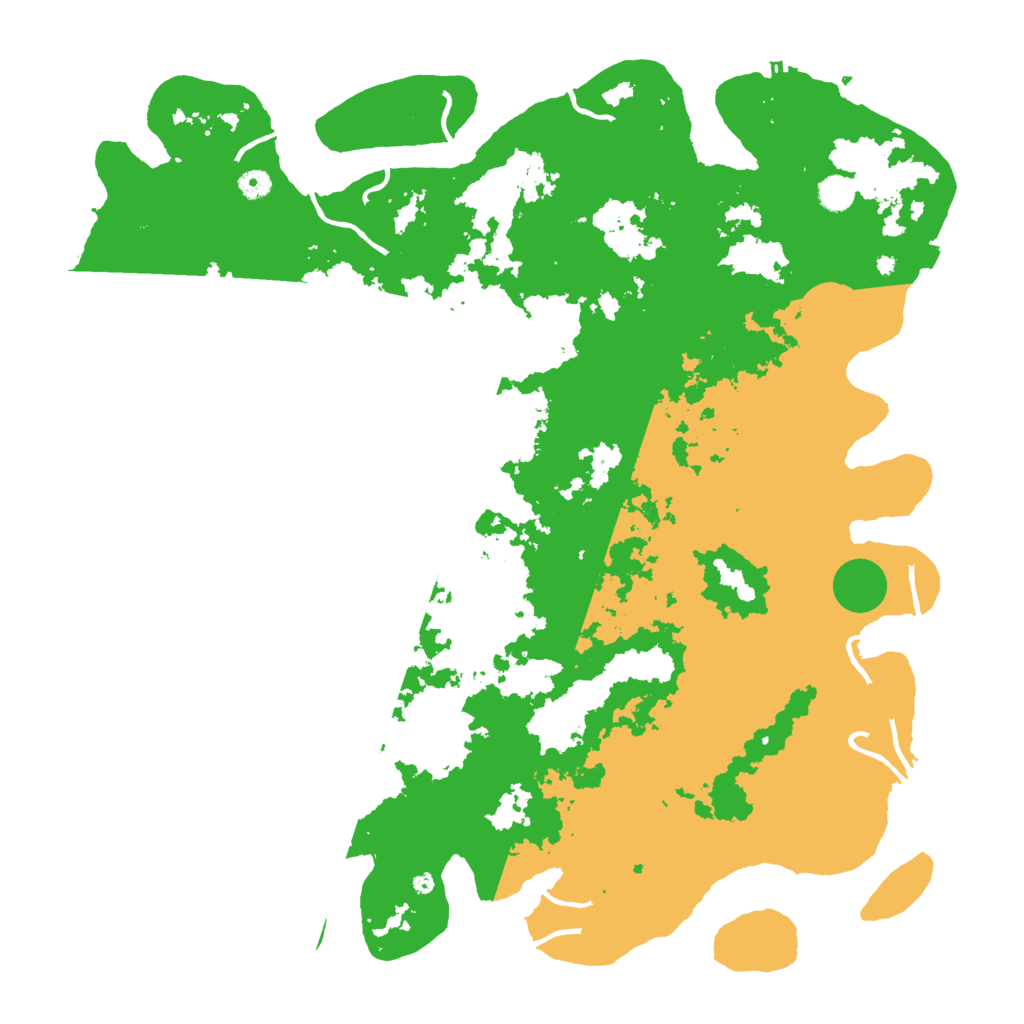 Biome Rust Map: Procedural Map, Size: 5000, Seed: 150087947