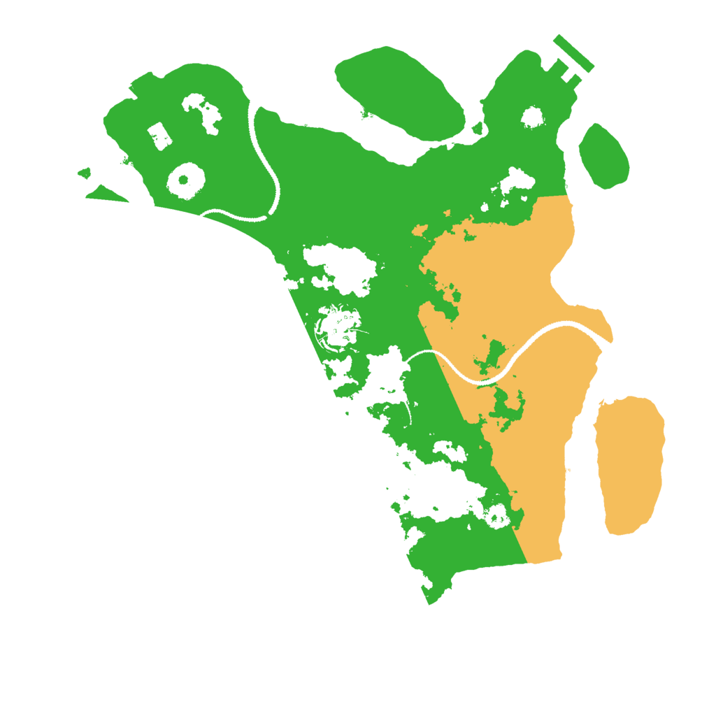 Biome Rust Map: Procedural Map, Size: 3000, Seed: 14747